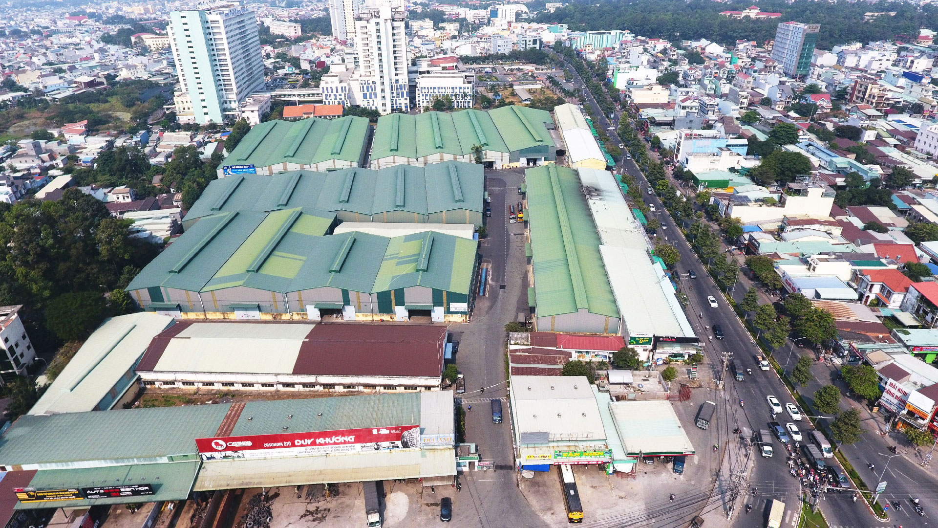 KHO BÃI RỘNG RÃI, HIỆN ĐẠI